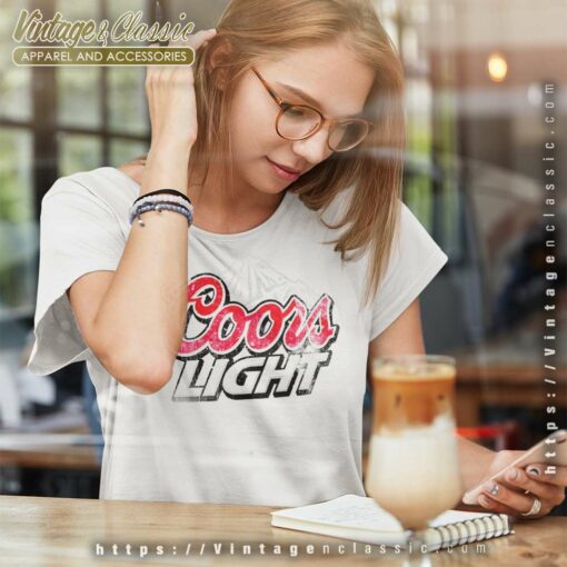 Coors Light Vintage Logo Shirt