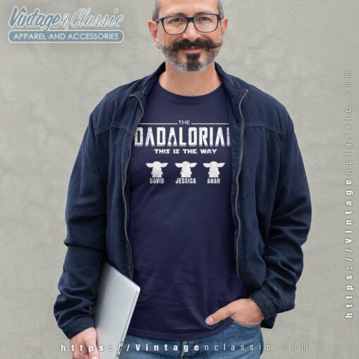 Customized Dadalorian And The Child Shirt