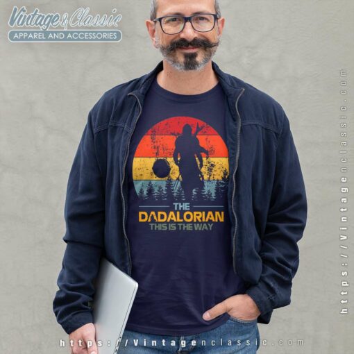 Dadalorian Gift for Fathers Day 2023 Shirt