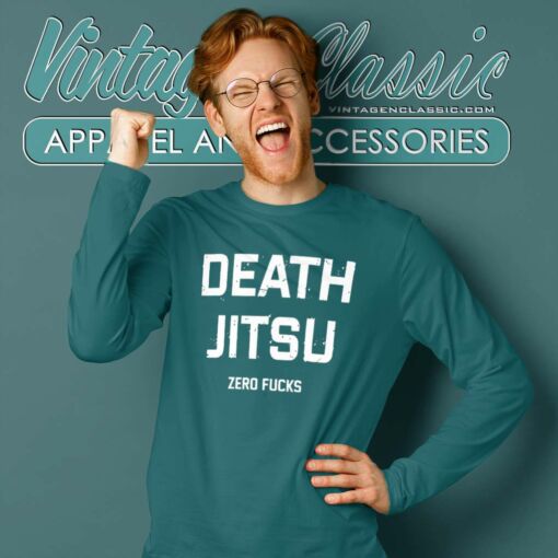 Death Jitsu Zero Fucks Jon Moxley Bcc Shirt