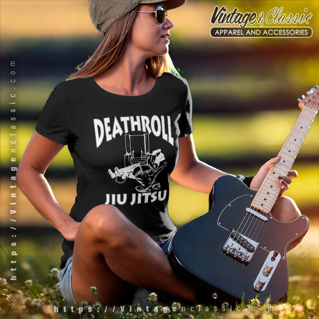 Death Roll Jiu Jitsu, Death Jitsu Shirt - Vintagenclassic Tee