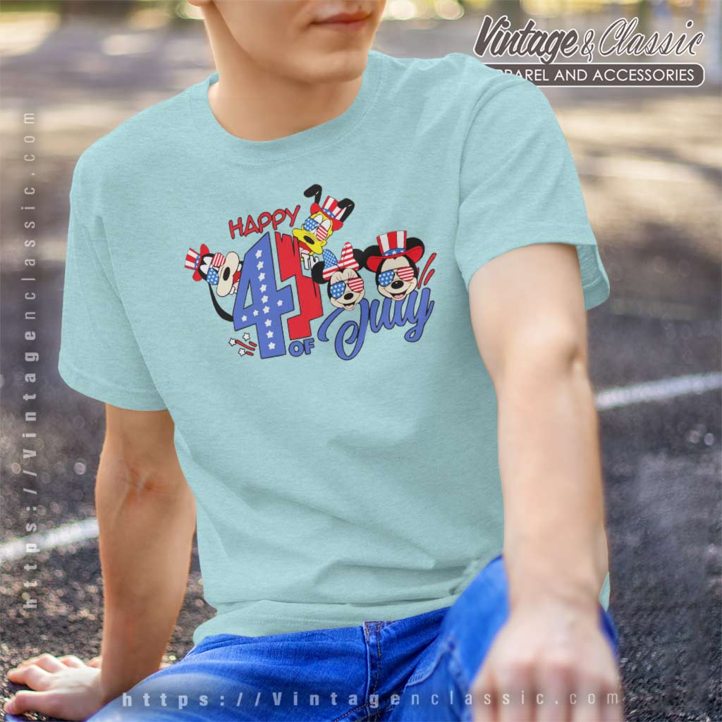 mickey flag shirt