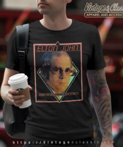 Elton John Shirt 1976 Louder Than Concorde Tour T Shirt