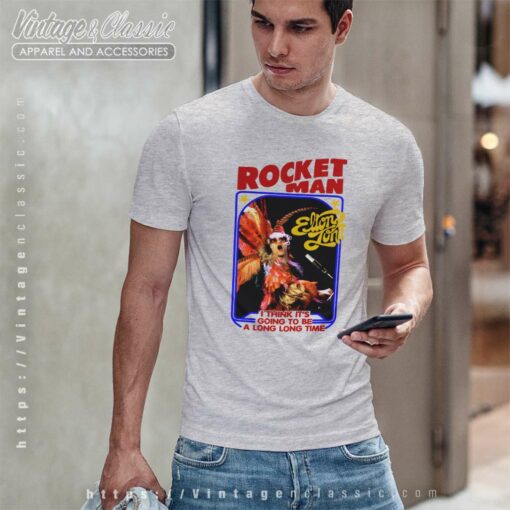Elton John Shirt Rocket Man
