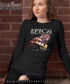 Epica Shirt The Road To Paradiso Long Sleeve Tee