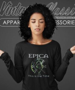 Epica Shirt This Is The Time Long Sleeve Tee
