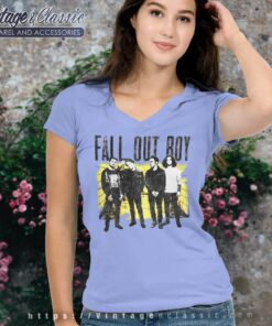 Fall Out Boy Brick Fall Out Boy Brick V Neck TShirt