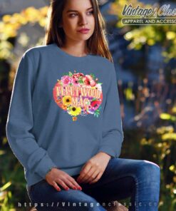 Floral Retro Fleetwood Mac Band Sweatshirt