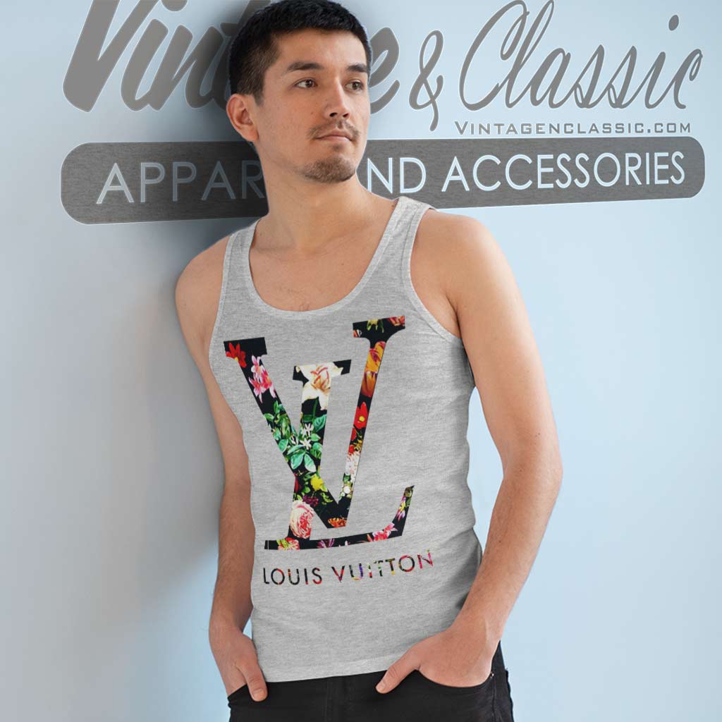 Louis Vuitton Men's Floral T-Shirt