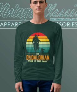 Gift Fathers Day Dadalorian Longsleeves