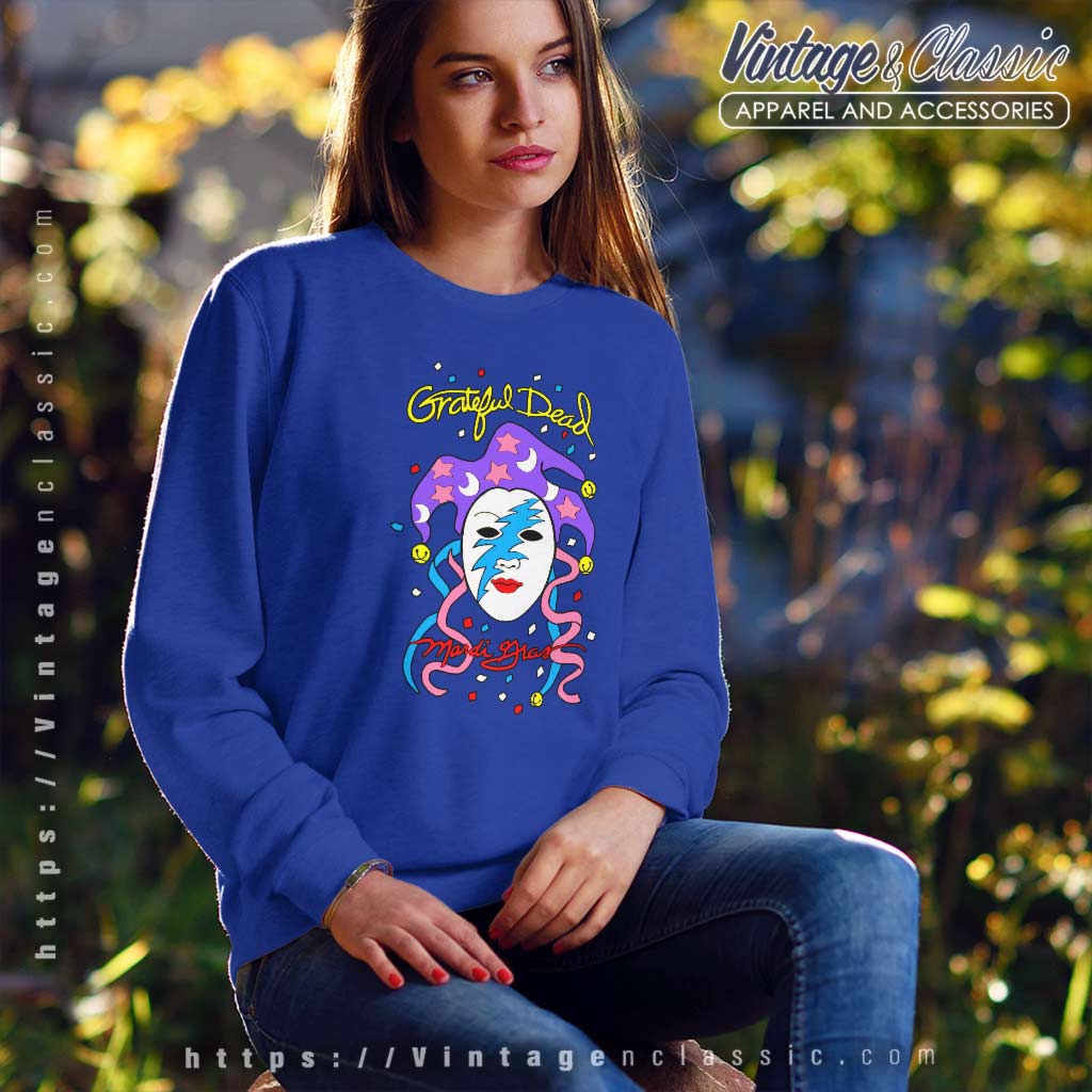 Steal Your Face Grateful Dead Mardi Gras T-Shirt