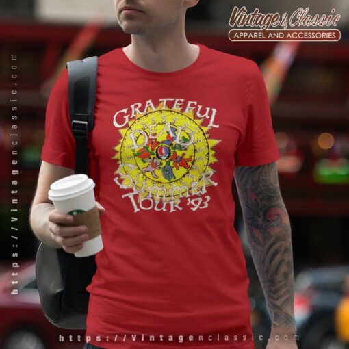 Grateful Dead Shirt 1993 Summer Tour