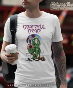 Grateful Dead Shirt Joker Skeleton Jester Roses T Shirt