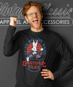 Grateful Dead Shirt Year Of The Hare Concert Long Sleeve Tee