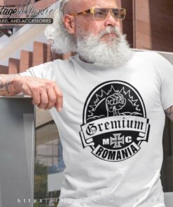 Gremium Mc Romania Biker T shirt 1