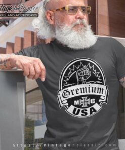Gremium Mc Usa Biker T shirt