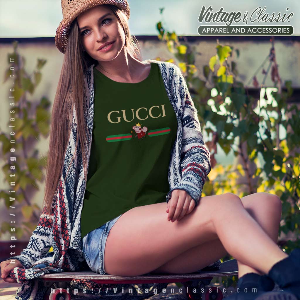 Gucci Peppa Shirt - High-Quality Printed Brand