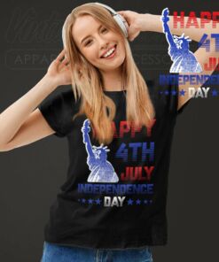 Statue of Liberty 4th of July Independence Day Women TShirt