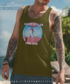 Harry Styles Fine Line Album Cover Tank Top Racerback