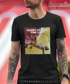 Harry Styles Fine Line Vinyl Poster T Shirt