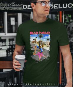 Iron Maiden Los Angeles Concert T Shirt