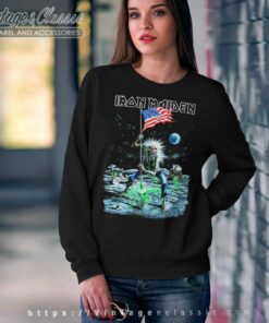 Iron Maiden Shirt Final Frontier Us Concert Sweatshirt