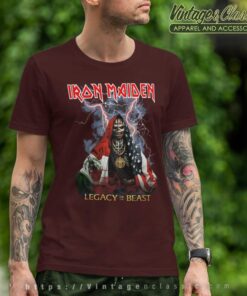 Iron Maiden Shirt Legacy Of The Beast Halloween T Shirt