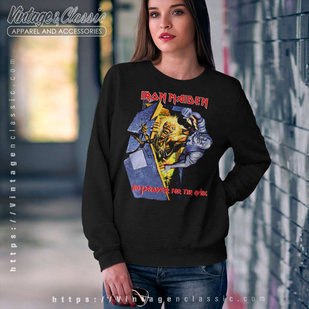 Iron Maiden Shirt No Prayer For The Dying - High-Quality Printed Brand