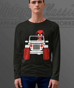 Jeep Deadpool Long Sleeve Tee