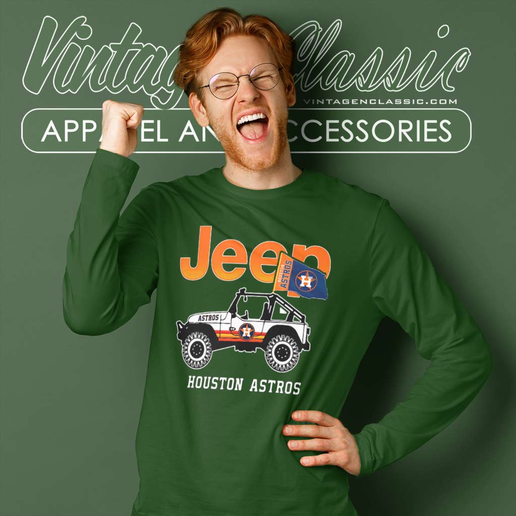 Jeep Houston Astros Shirt - High-Quality Printed Brand