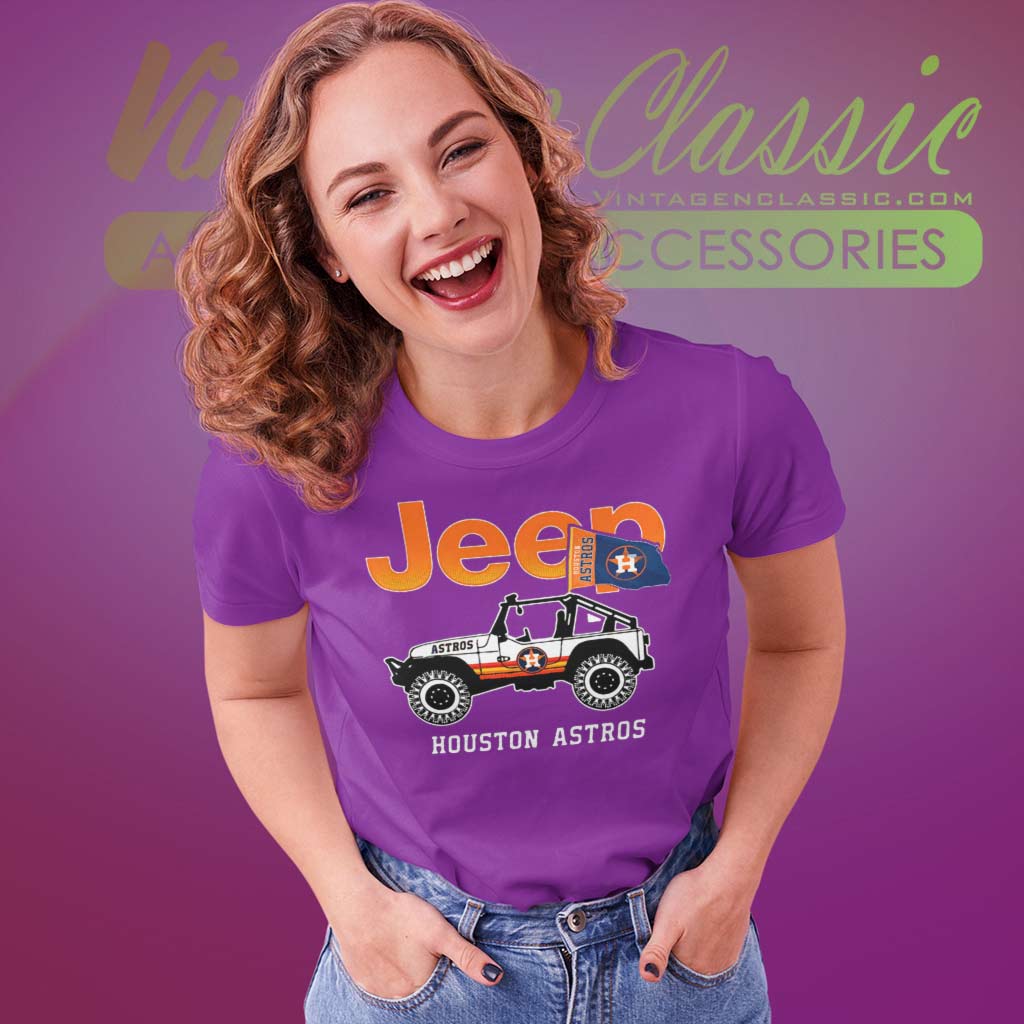 Jeep Houston Astros Shirt - High-Quality Printed Brand