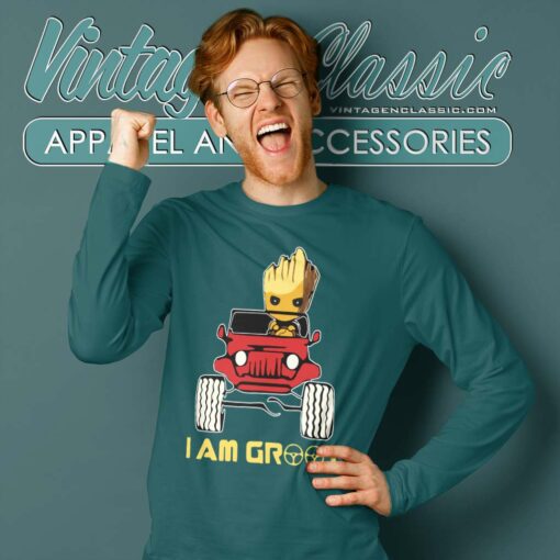 Jeep I Am Groot Shirt