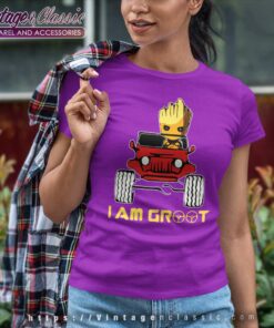Jeep I Am Groot Women TShirt