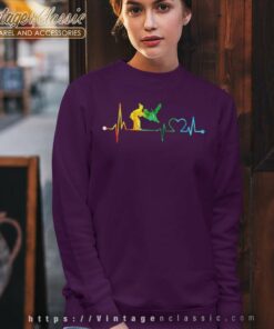 Jiu Jitsu Heartbeat Watercolor Sweatshirt
