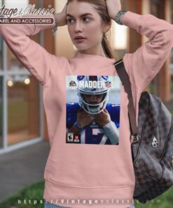 Josh Allen Lands Madden 24 Cover Shirt - High-Quality Printed Brand