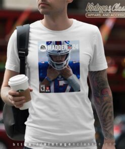 Josh Allen Lands Madden 24 Cover Shirt - High-Quality Printed Brand