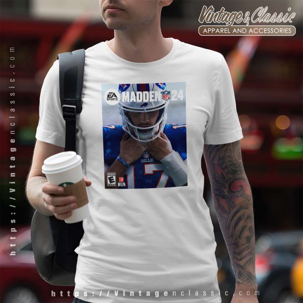 Official josh Allen Buffalo Bills Madden 2024 shirt, hoodie, sweater, long  sleeve and tank top