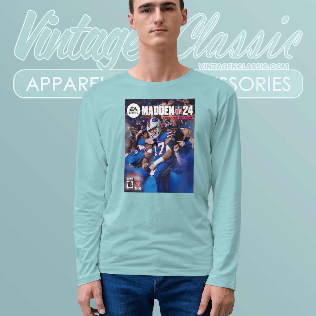 Retro Josh Allen Shirt Design 2023 Josh Allen Merch Madden 24