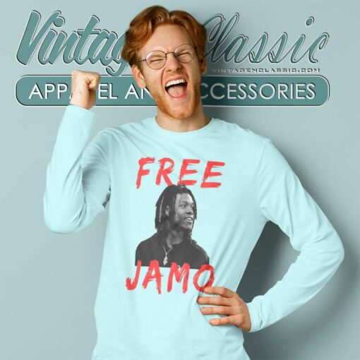 Kerby Joseph Wearing Free Jamo Shirt