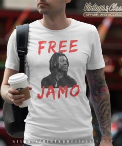 Kerby Joseph Wearing Free Jamo T Shirt