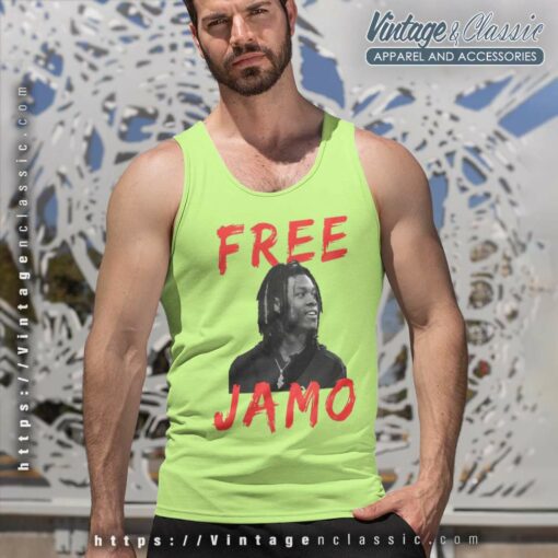 Kerby Joseph Wearing Free Jamo Shirt