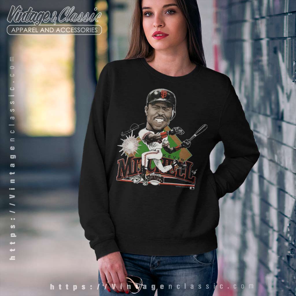 Kevin Mitchell San Francisco Giants Caricature Shirt - High