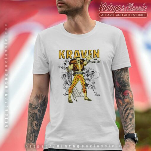 Kraven The Hunter Spider Man Marvel Comics Shirt