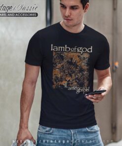 Lamb Of God Shirt Album New American Gospel T Shirt