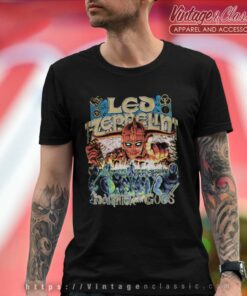 led zeppelin hammer of the gods t shirt