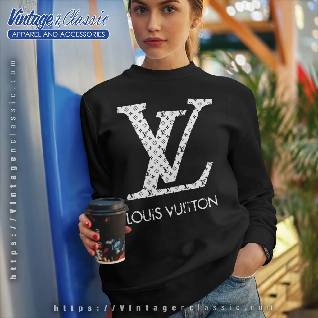 Louis Vuitton LV White Logo Shirt - Vintagenclassic Tee