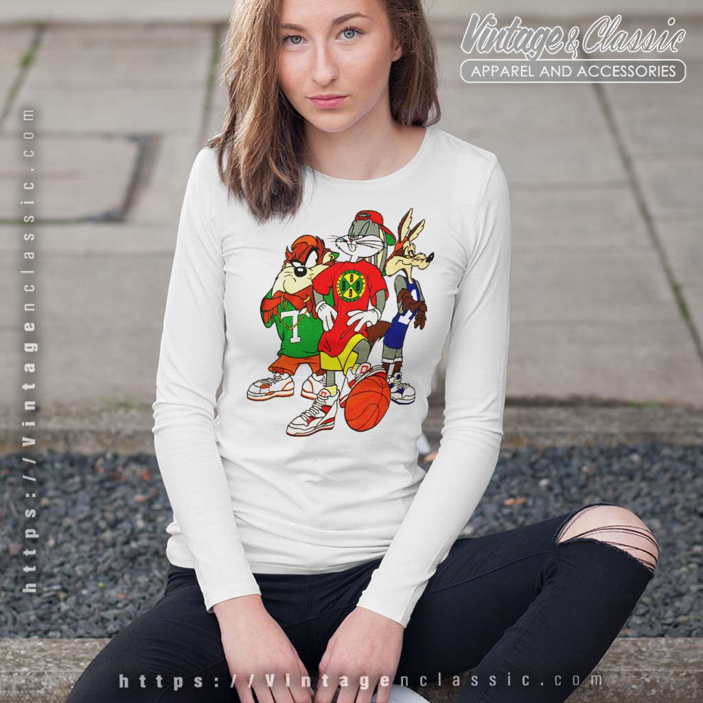 Tunes Basketball Bunny Looney - Tee Bugs Vintagenclassic Shirt