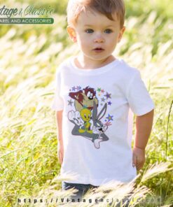 Looney Tunes Taz Bugs Bunny Tweety Bird Kid T Shirt