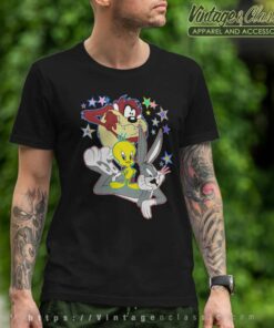 Looney Tunes Taz Bugs Bunny Tweety Bird T Shirt