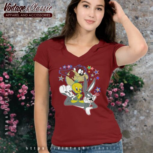 Looney Tunes Taz Bugs Bunny Tweety Bird Shirt